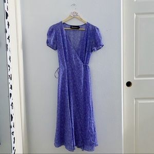 Realisation Par Teale midi dress in purple haze